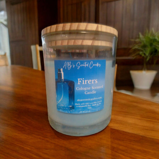 Firers Cologne Scented Candle