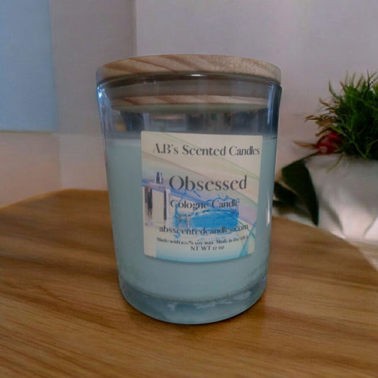 Obsessed Cologne Candle