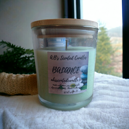 Balance scented candles