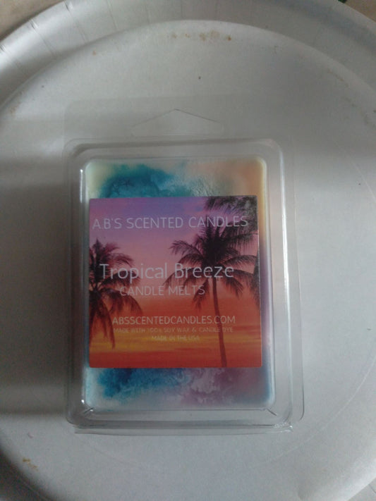 Tropical Breeze Wax melts