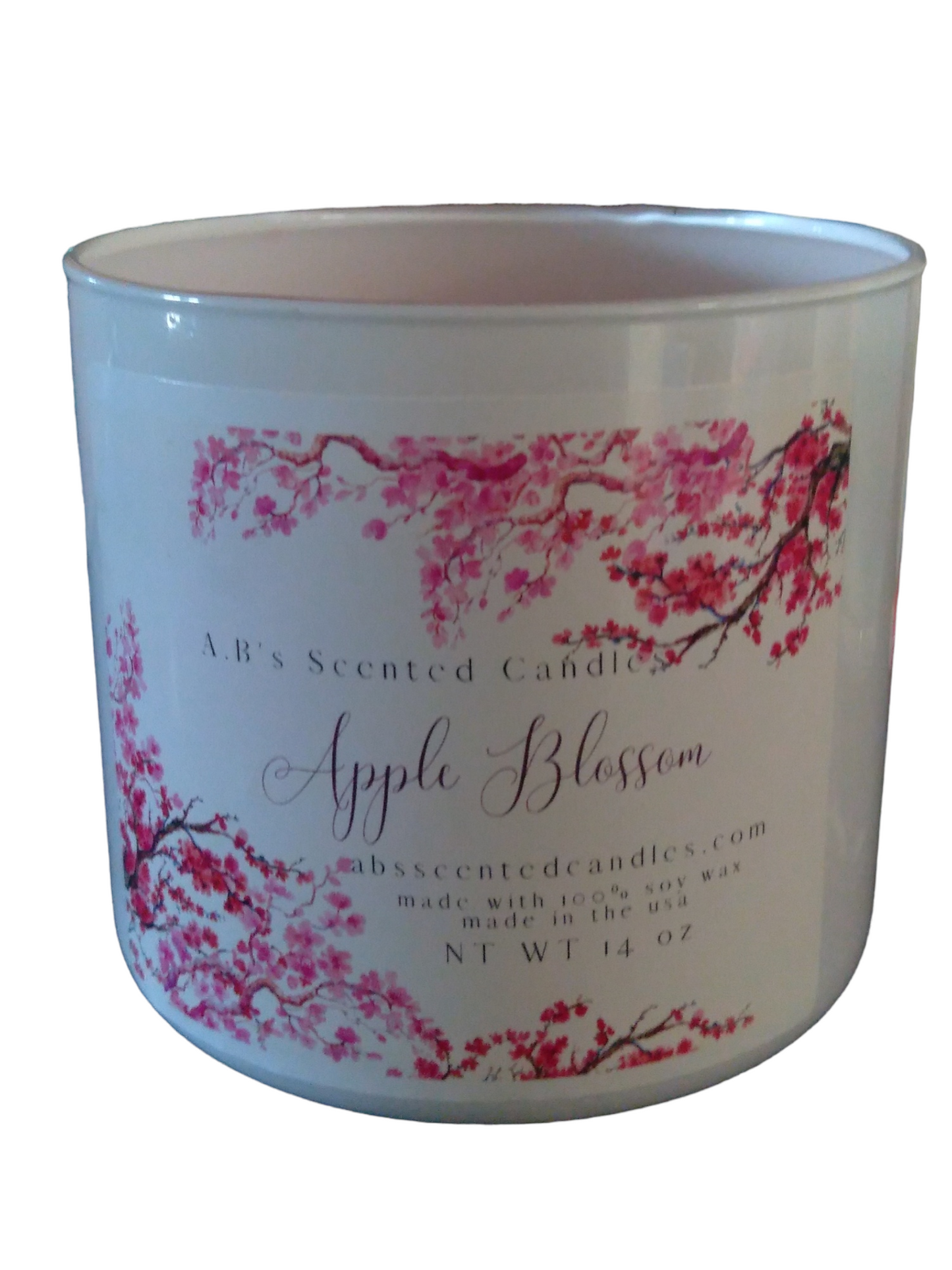 Apple Blossom Scented Candles