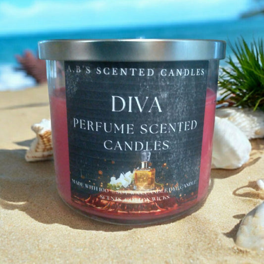 Diva Perfume Scented Candles