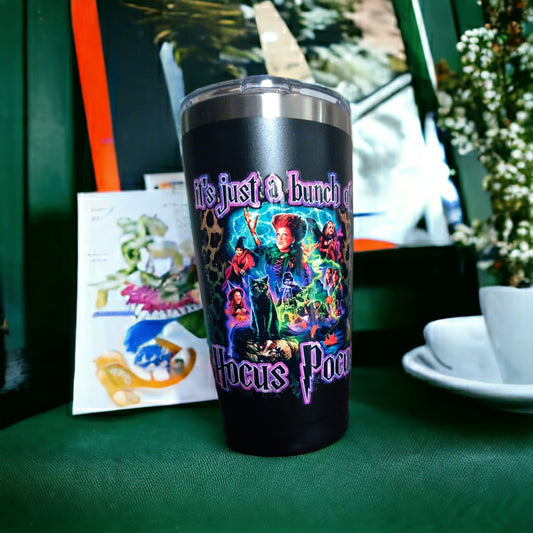 just a little hocus pocus plastic tumbler